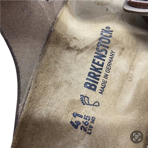 Birkenstock Arizona Tobacco Brown Regular New with Box Size EU 41 Women 10 Men 8 main image 13